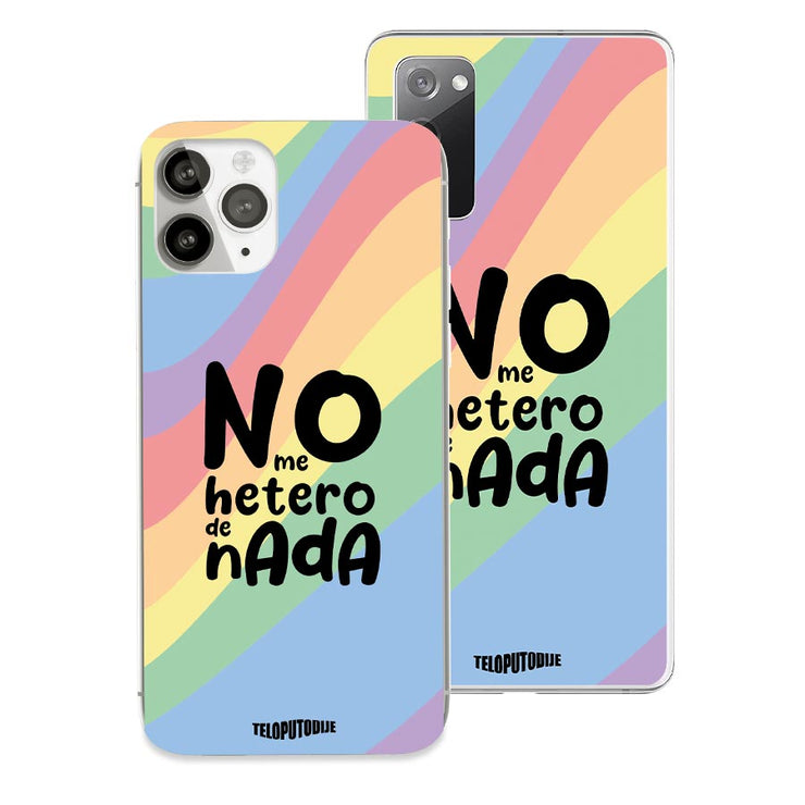 NO ME HETERO DE NADA - FUNDA PRIDE