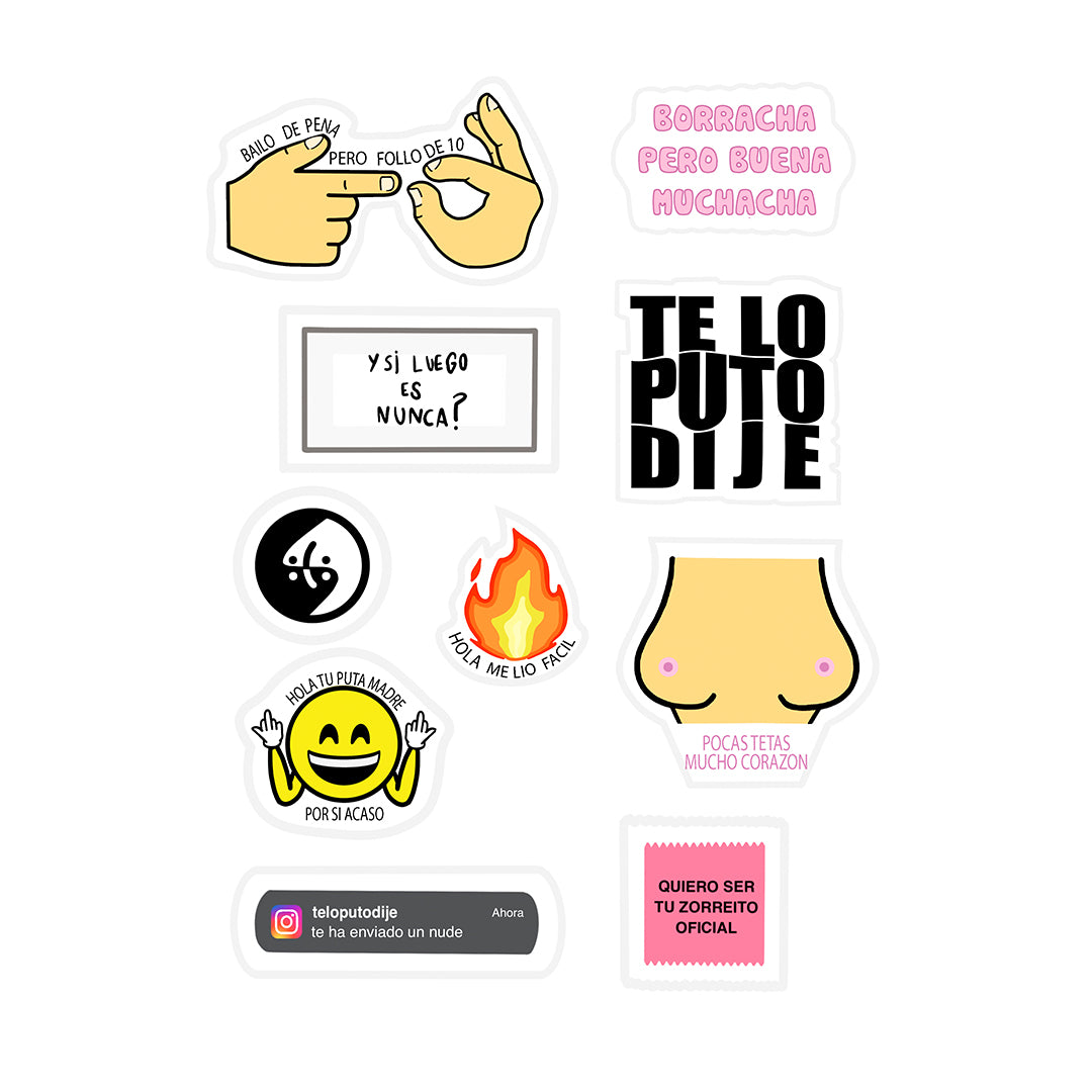 STICKERS CUTE – Teloputodije